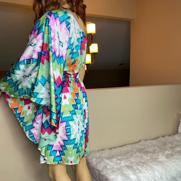 Laundry By Design One shoulder Mini Dress - Picture 7 of 16